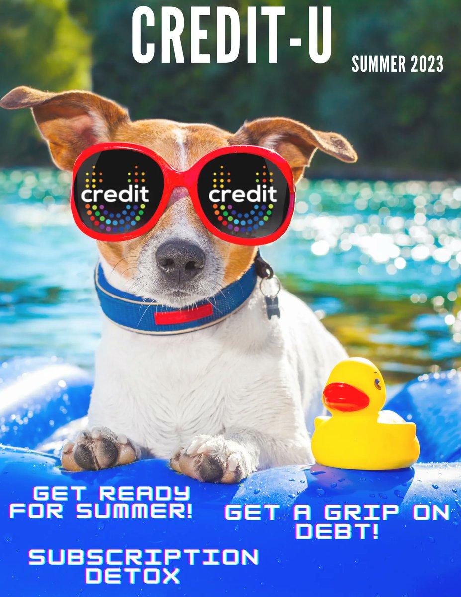 MyCreditU's tweet photo. Check out our summer edition of Credit-U magazine available to download now https://t.co/7BJuUbgoLh https://t.co/wgtIZVq2Sm