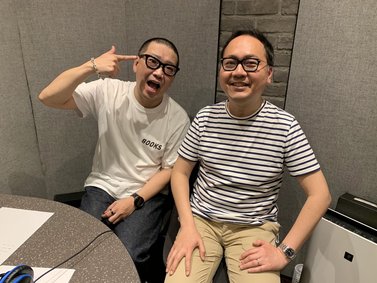 sumida_memo's tweet photo. 本日5/31この後21時頃配信スタート！Spotify独占配信「#角田龍平 の #メモリーガル」放送作家で芸人の #ユウキロック さん3回目ラスト回にしてシーズン1ファイナル！二人が圧倒的才能を感じた漫才師とは!?熱い漫才論を交わします！どなたも無料聴取可能！
@SpotifyJP
https://t.co/xYKUPX0dC9 https://t.co/7sYI1XmkWK