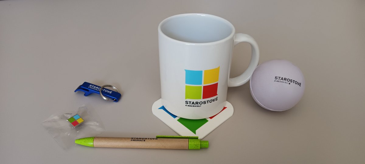 Hlásím, že jsem jako náměstek za hnutí @STANcz již řádně vybaven! ✅

#merch 
#starterpack