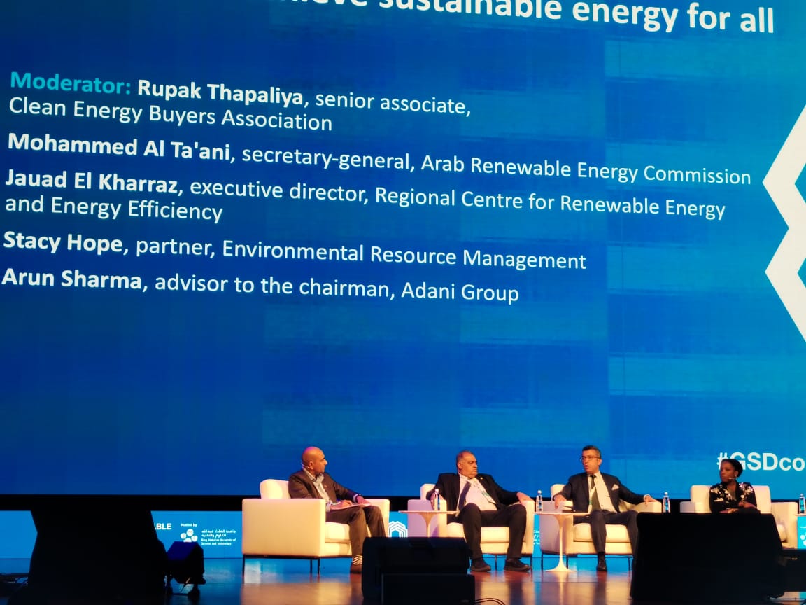 #GSDcongress @KAUST
@THEworldsummits @RCREEE
I was honored to take part of a very interesting session to discuss about how we can achieve #sustainableenergy for all.