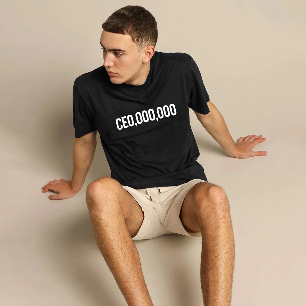 eloshopping's tweet image. "Hey @elonmusk! I've got this awesome CEO shirt that's just perfect for you. It's time to rock the ultimate power outfit and show the world who's boss. Are you up for the challenge? #CEOStyle #ElonMusk"