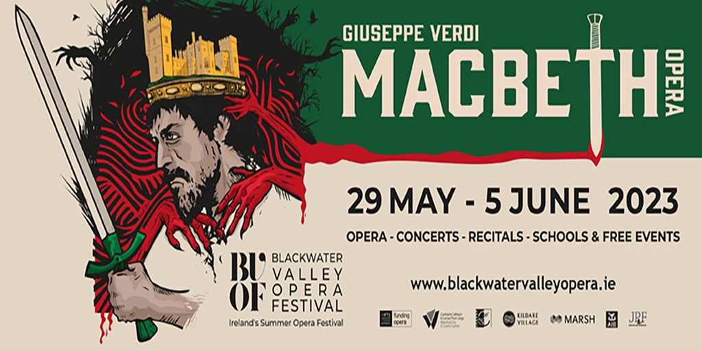 Opening night beckons for our 4 night sold out run of #BVOFMacbeth at <a href="/LismoreCastle/">Lismore Castle</a> #Waterford Huge toi s to cast &amp; crew! 🏰🎼🙌
<a href="/martylyricfm/">Marty Whelan</a> @lizlyricfm <a href="/SeanRadioRocks/">Seán Rocks</a> @lyricmoviemusic <a href="/LyricFeature/">Eoin O Kelly</a> <a href="/Paullyricfm/">Paul Herriott</a> <a href="/RTElyricfm/">RTÉ lyric fm</a> 
#BVOF #BVOF2023 #IrelandsSummerOperaFestival 🇮🇪