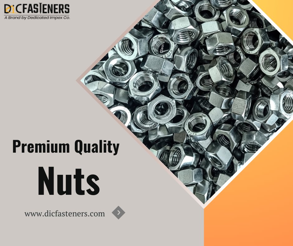 DicFasteners's tweet photo. Premium Quality #Nuts from DIC.
Website: https://t.co/lQV9N7XpDc
Send your Enquiry at info@dicfasteners.com
#industrialnuts #industrialnutsexportersinindia #nutssuppliers #dicfasteners #customnuts #industrialnutssuppliers #stainlesssteelindustrialnuts
#nutsupplier
#dic https://t.co/lqjEnVQlGO