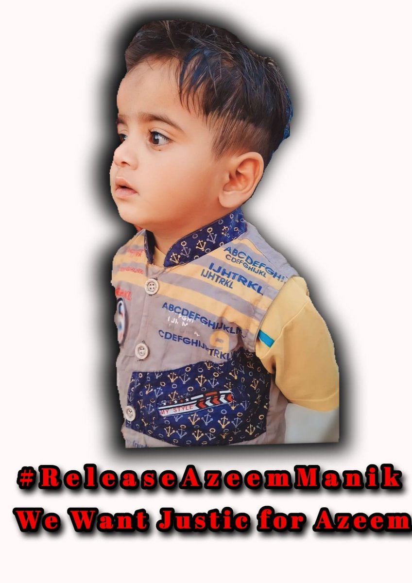 Fahiemsmenik's tweet photo. #ReleaseAzeemManik
#WeWantJusticeforAzeem https://t.co/wz4rdISaOu