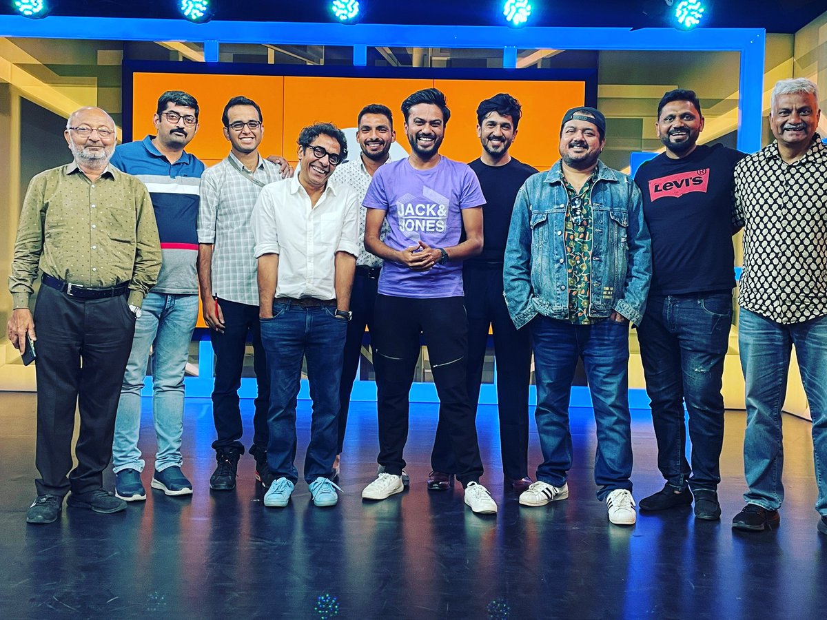 It’s wrap with big smile…
TATA IPL 2023 with Jio Cinema…
Many face are missing in this frame bt all the people who worked for Gujarati feed are star and hard working people. 

#IPL2023Finals #TATAIPL2023 #JioCinema