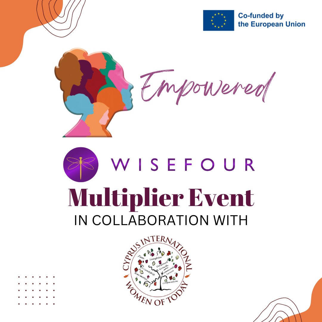 wisefourcompany's tweet image. #Wisefour provided some much-needed motivation on Saturday 20 May 2023, where we welcomed women in #Cyprus 🇨🇾 to join us for a #Empowered Multiplier Event: 

wisefour.eu/european-proje…

We would like to thank #CyprusInternationalWomenofToday for believing in our cause 🙏