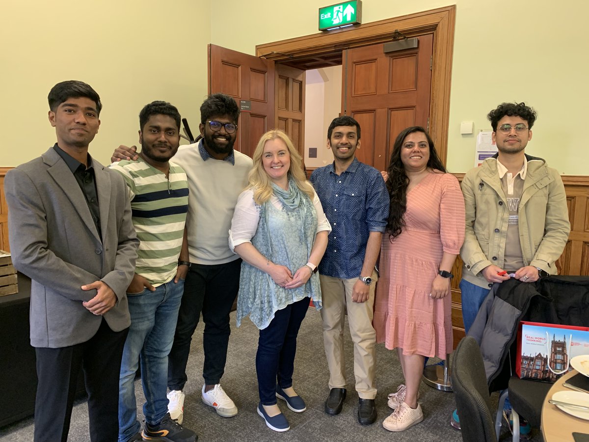 lisabeemagee's tweet photo. Big shout out to my @QUBManagement  at our end of term celebration #KeepTweeting Special thanks to @xinwuhe and Prof Martin Quinn for an amazing lunch! https://t.co/570fI7tOZb