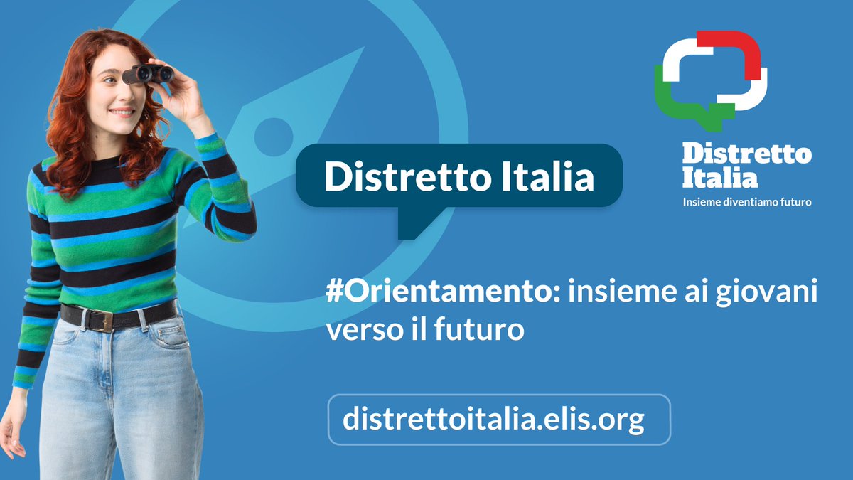 #DistrettoItalia è anche #orientamento al mondo del lavoro. Oltre 500 studenti hanno risposto alla nostra #indagine. Uno su tre chiede più confronto con professionisti di #azienda. SITE con Distretto Italia

Scopri di più su distrettoitalia.elis.org
