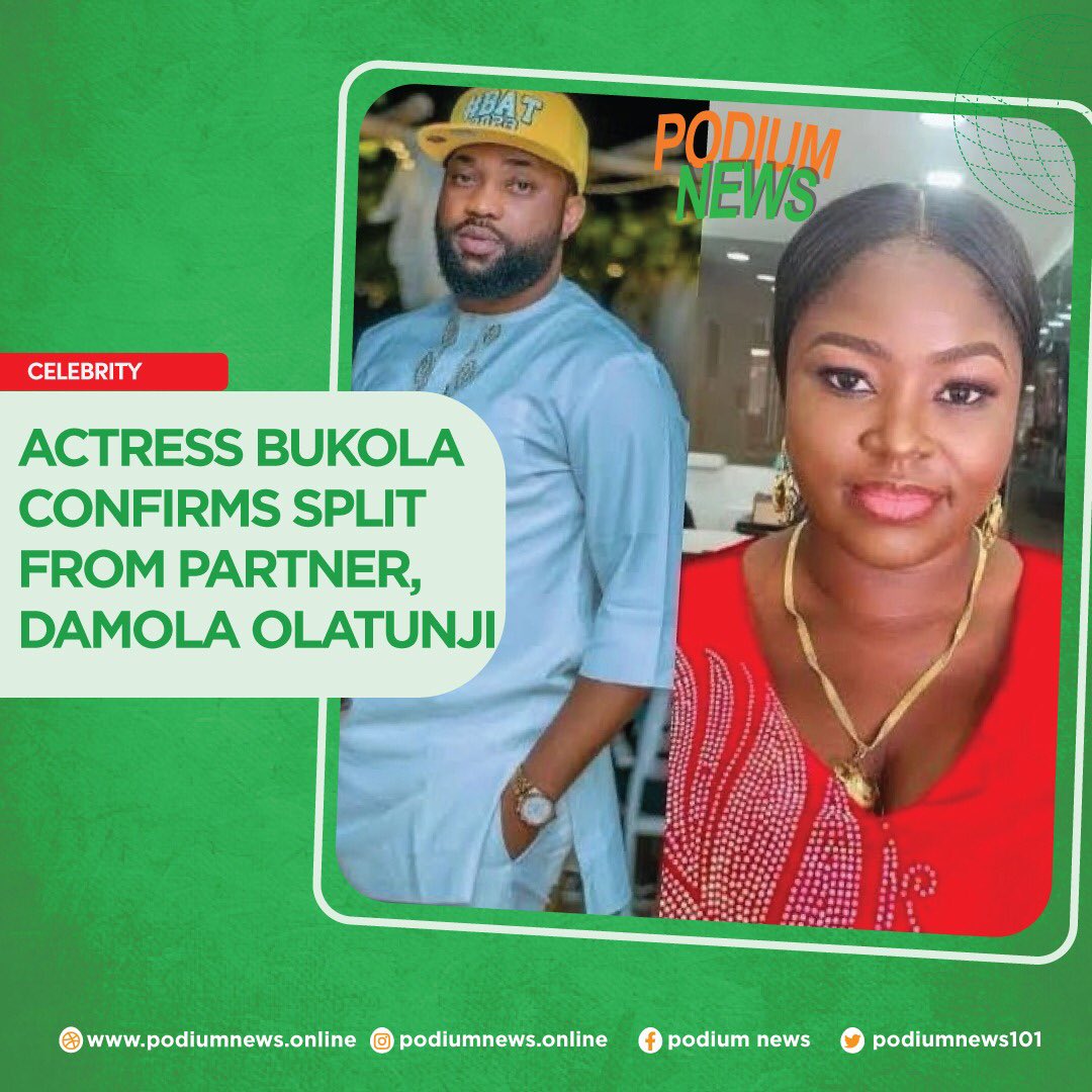 Nollywood star, Bukola Awoyemi, has officially announced her separation from Damola Olatunji, her partner and fellow actor.

#MarriageStrike #separation
