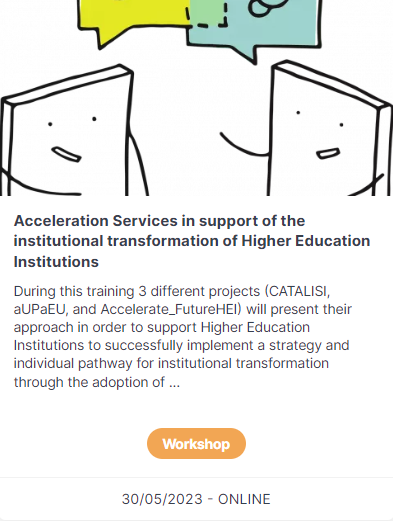 acceleration services aUPaEU project tweet media