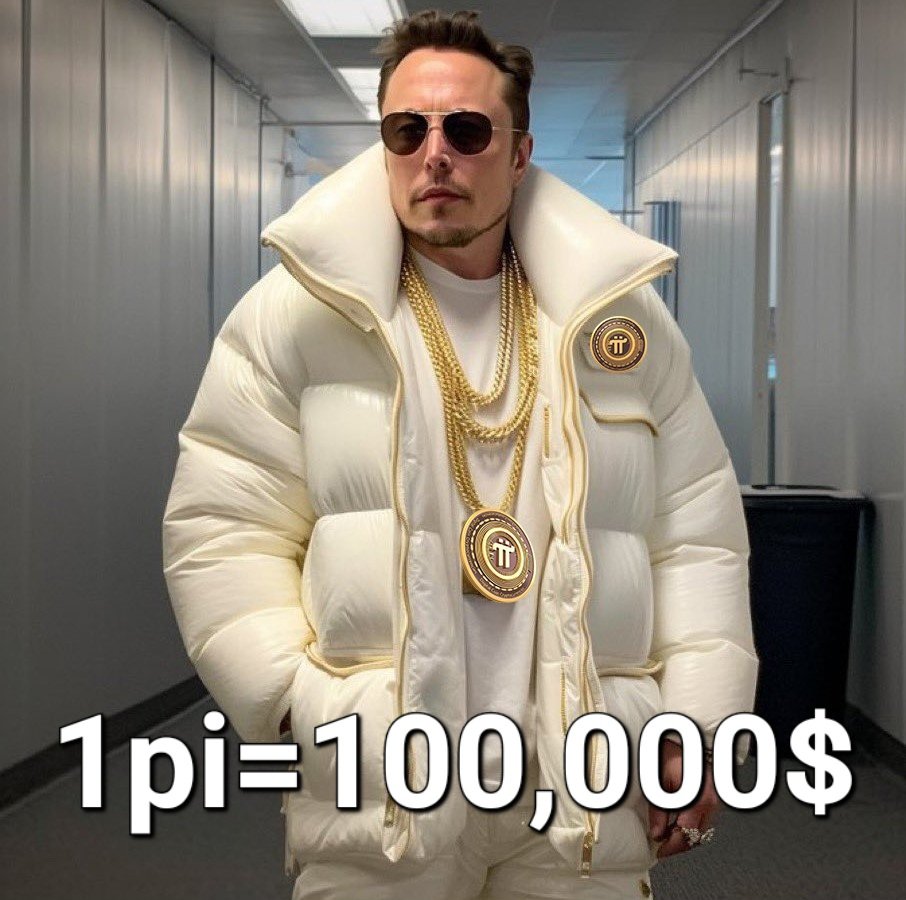 ManDalra777's tweet photo. Elon Musk 1pi=100,000$ https://t.co/NPCRss6hwq