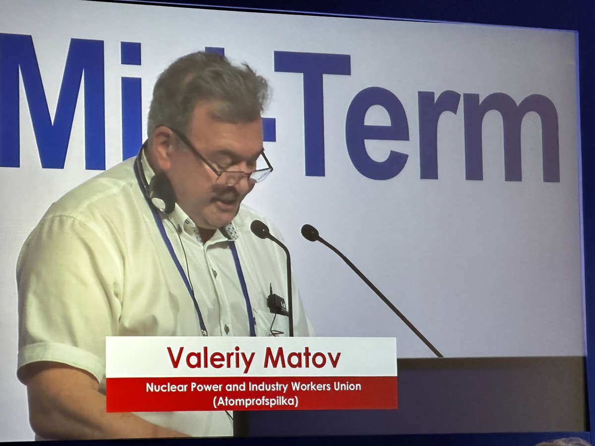 Nos collègues affiliés #Ukrainiens nous décrivent leurs situations au quotidien lors de la conférence mi-mandat <a href="/industriAll_EU/">industriAll Europe</a> à #Thessalonique <a href="/Metalcfecgc/">Métallurgie CFE-CGC</a>