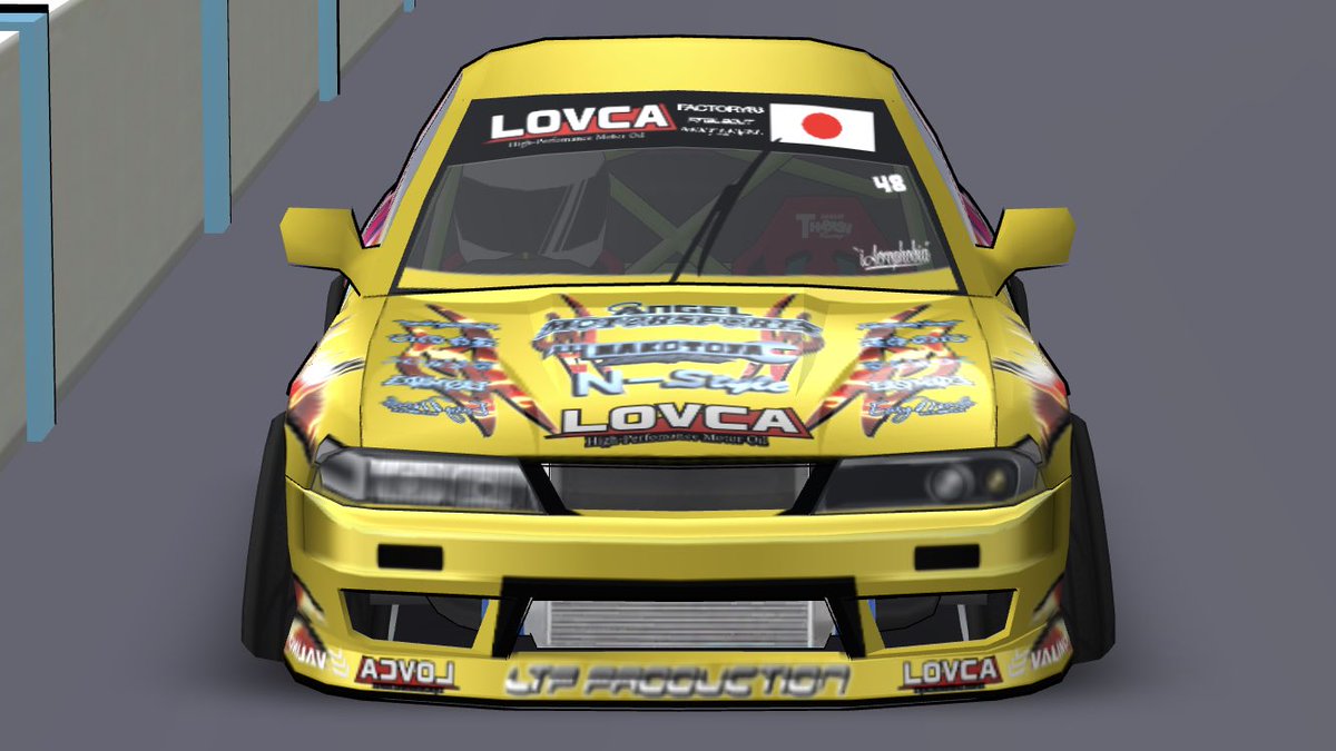 AkaZA_77's tweet photo. チームボスの(@LOVCA_s13 )32ベースのS13出来ました！

ライトもいちよう点灯できるようにしておきました。

枚数足りなくて再現出来なかった企業様申し訳ないです。

#frlegends 
#ドリドレ
#LOVCA
#スーパーメイド
#supermade 
#ドリドレ2023 https://t.co/28EyHpkNj8