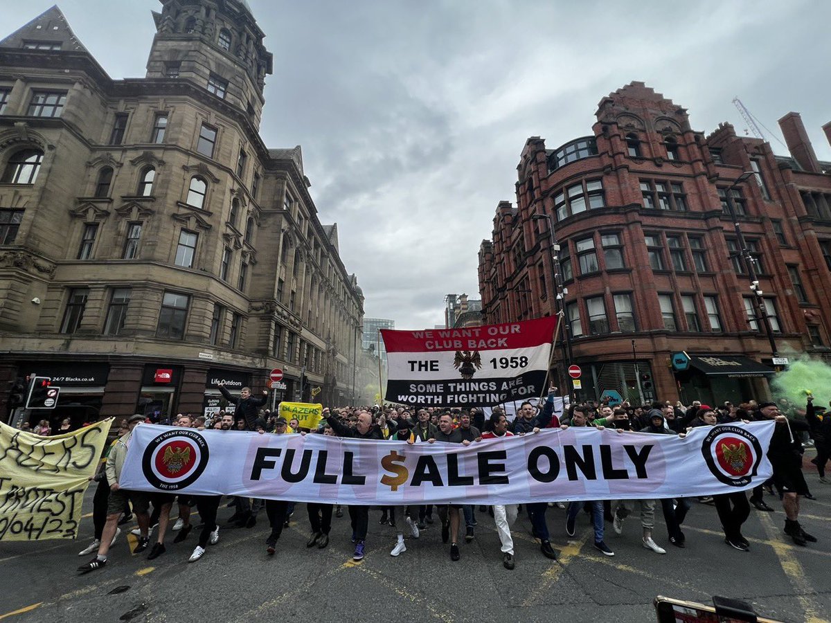 A tweet a day until our football club is no longer a Glazer cash cow

Day 964

#FullSaleOnly

#GlazersOut
#GlazersSellManUtd
#MUFC

#WeAreUnited 🇾🇪