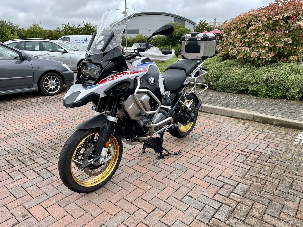 In my home county of Leicestershire today with a very special <a href="/IAMRoadSmart/">IAM RoadSmart</a> guest pillion rider. Big thanks to our partners at BMW Motorrad for the loan of the incredible GSA. Keep an eye out on our media channels 🏍️👍😁