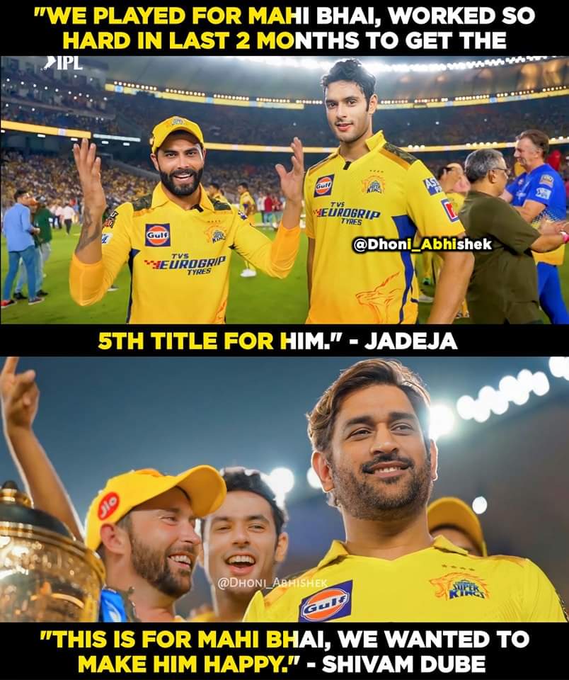 Jadeja and Shivam Dube In An Interview ❤🔥
#TATAIPL2023