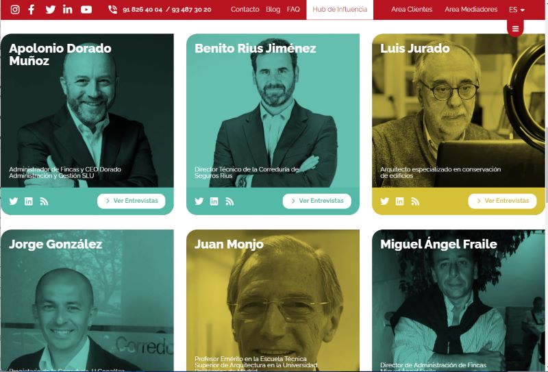 Muy agradecido a #mutuadepropietarios por incluirme en su #hubdeinfluenciagmp junto con grandes compañeros.  Recomiendo su lectura por su interes en el sector del #Seguros y la #vivienda 
mutuadepropietarios.es/hub-de-influen…