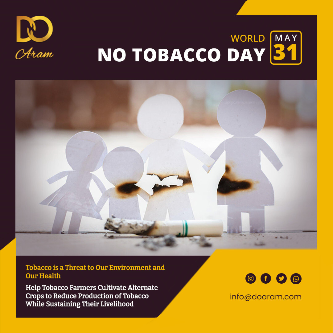 DoAramofficial's tweet photo. World No Tobacco Day!

#Doaram #letsdoaram #ngoplatform #CSR #CSRfund #csrfundraiser #NGOs #ngosofindia #ngosupport #ngo #WorldNoTobaccoDay #worldnotobaccoday🚭 #worldnotobaccoday2023 #NoTobaccoDay #notobaccoday2023 https://t.co/lx4pHadq7n
