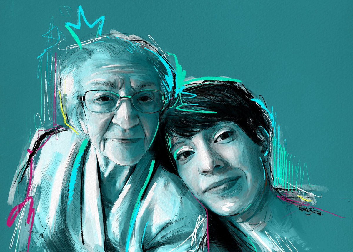 Érase una vez una abuela
que siempre le contaba a su nieta las cosas como eran. 

Érase una vez una nieta
que siempre consultaba sus dudas a su abuela.

(Mini-hilo👇🏼)