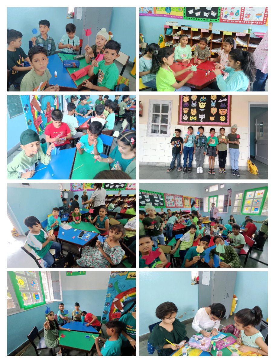 Summer camp Day -2 :
Students from grade II and III made flowers 🌺🌺 with their creativity and innovation.<a href="/JyotiBh28005578/">Jyoti Bhardwaj</a> <a href="/KajalSh97224712/">Kajal Sharma</a> <a href="/Kanchangold0044/">Kanchan</a> <a href="/pkdhillon08/">ParamjeetKaurDhillon</a>