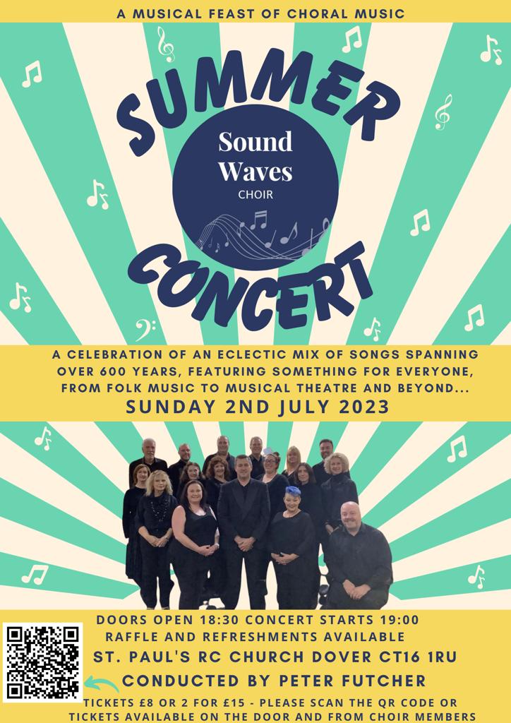 We are thrilled to announce our summer concert! 🌤🎶

A musical feast of choral music, celebrating an eclectic mix of songs spanning over 600 years. Featuring something for everyone, from folk music to musical theatre and beyond. 

More info 👇
facebook.com/events/s/sound…