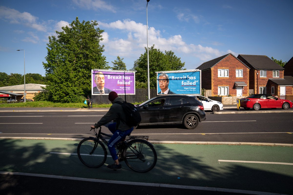 Sunderland. Bolton. Manchester. Middlesbrough. Four more of the 150 billboards people paid to put up across the UK. If you see one, grab a selfie with it and share it with #BrexitHasFailed. We’ll repost some of the best shots 👀