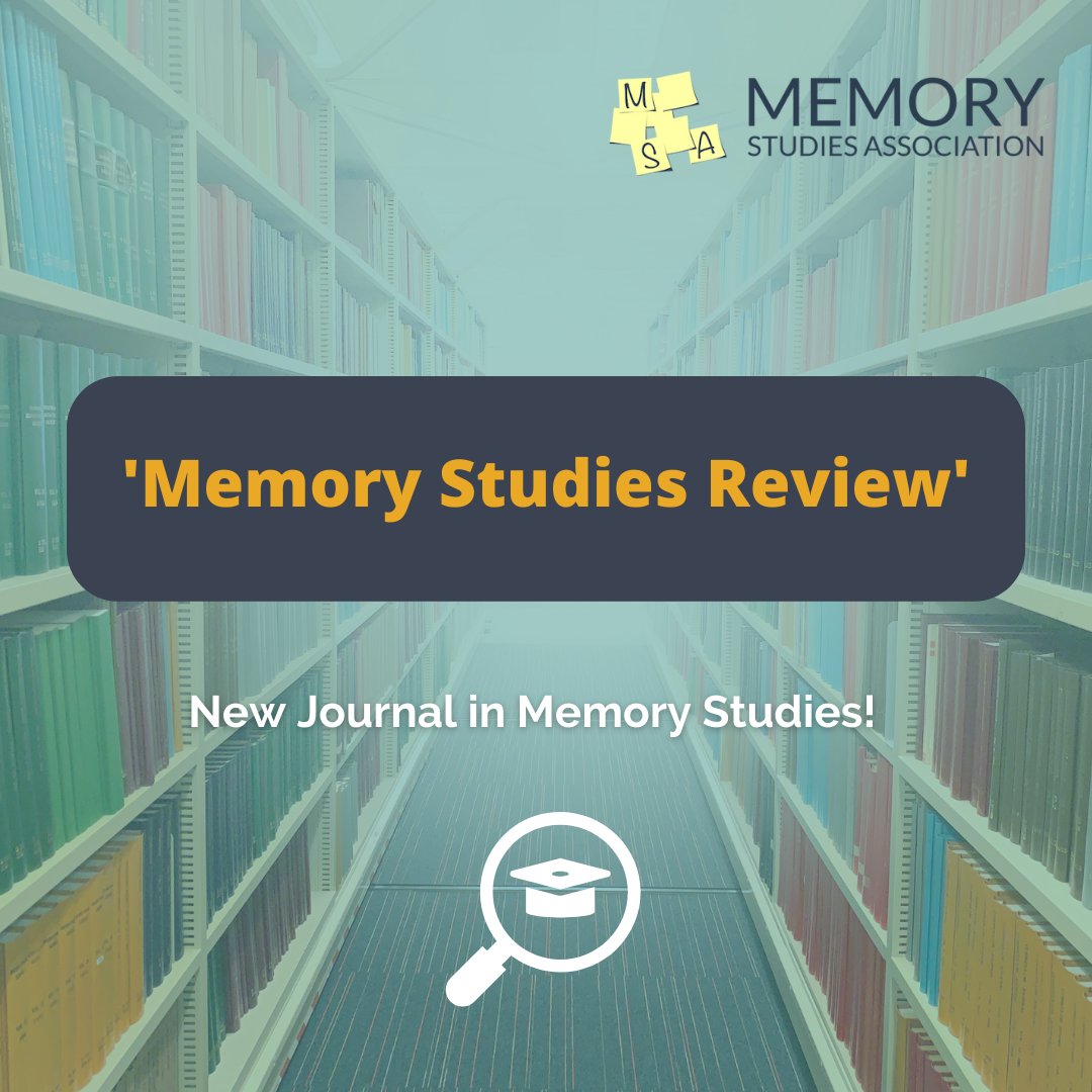 💡A New Journal in Memory Studies: Meet the Memory Studies Review!

Editors-in-Chief: Erol Gülüm (Frankfurt), <a href="/johnjgreaney/">John Greaney</a> (Frankfurt), Justyna Tabaszewska (Warsaw), <a href="/PaulLeworthy/">Paul Leworthy</a>  (Edinburgh), and @HTeichler (Frankfurt)

#MemoryStudies @BrillPublishing