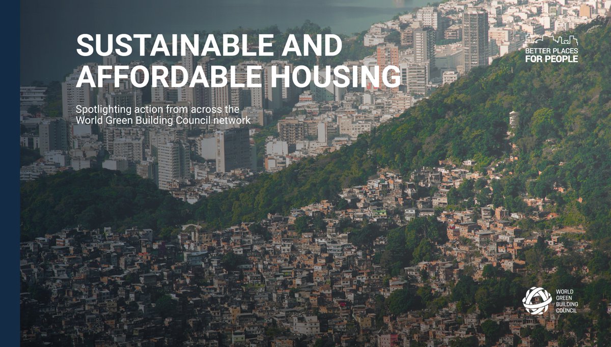 The ongoing global housing crisis is being exacerbated by the climate emergency.

Join our launch today to delve into solutions to scale & deliver on the vision of our ‘Sustainable & Affordable Housing’ report.

bit.ly/457yW7C

#HousingForEveryone
#BetterPlacesForPeople