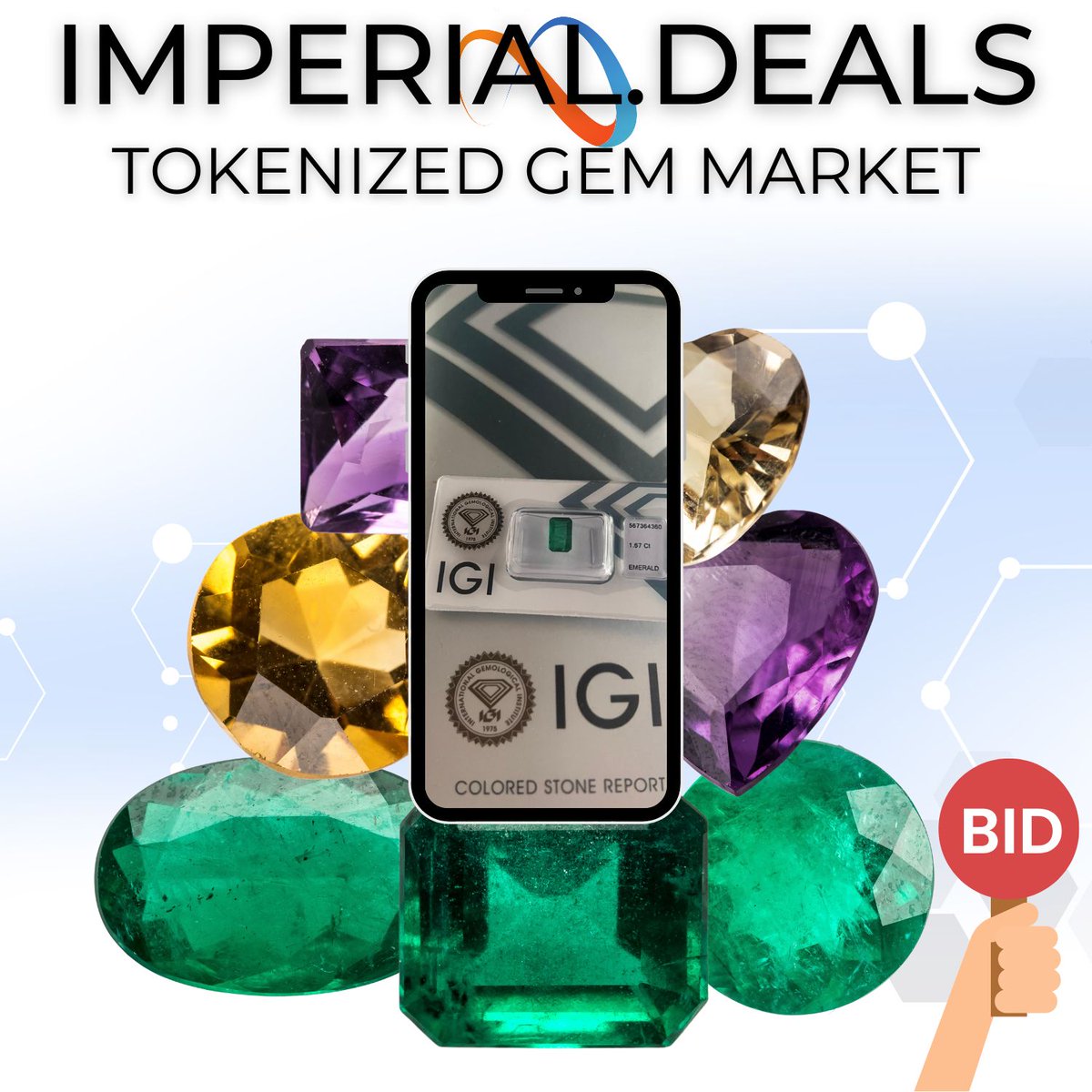 Imperial Exchange - 💎Precious Stones Tokenization Module💎 - innovative technology transforms the value of real gemstones into digital tokens, allowing investors to buy, sell, and trade on our platform like never before / #tokenization #gemstones #Investment 🔥