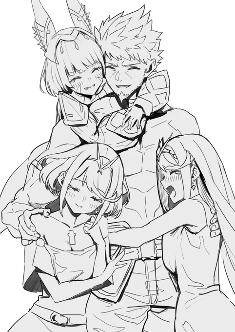 ゼノ3妄想らくがき 