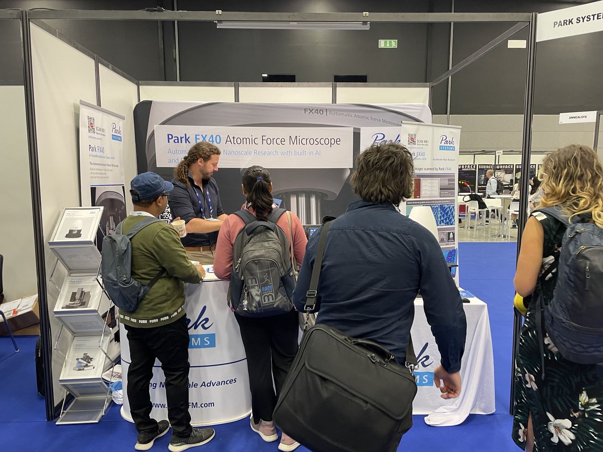 Park_Systems's tweet photo. Our team is looking forward to explaining and demonstrating the Park #FX40 Automatic #AFM and its advantages for high-resolution nanoscale imaging to you at our booth A36 at #EMRS in Strasbourg. Find out more about the FX40 Automatic AFM: https://t.co/djOpZbr9Mo https://t.co/Kz6IWp9oHQ