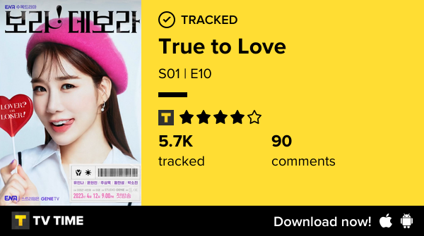 lifeinposts's tweet photo. I've just watched episode S01 | E10 of True to Love! https://t.co/RpWkJfLj3x #tvtime https://t.co/TDU4DGbOSg