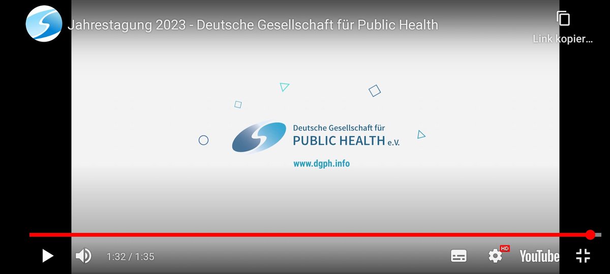 Wer sind wir? Was machen wir? Und warum lohnt es sich in der @DGPH_DE aktiv zu werden? Diese und viele weitere Antworten im neuen Video der Deutschen Gesellschaft für #PublicHealth ➡️📹📼
youtu.be/9tcJVqi6djg

@DGPH_Studis @oegd__ph