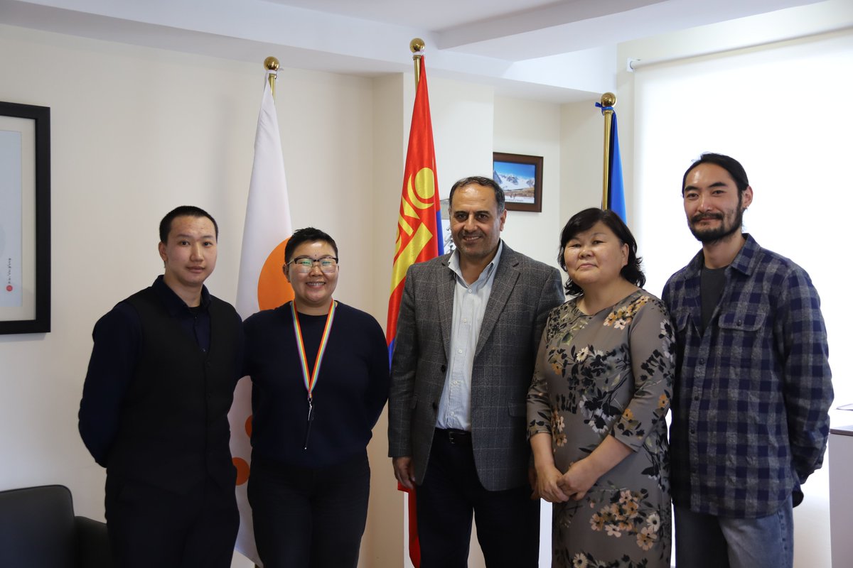 🌈 Exciting News! 🌈

UNFPA Mongolia met with @LGBTMongolia to explore collaboration opportunities. 

Together, we will work towards creating an inclusive society that embraces diversity and respects LGBTQI+ rights. 

#genderequality #lgbtqiarights #InclusionMatters