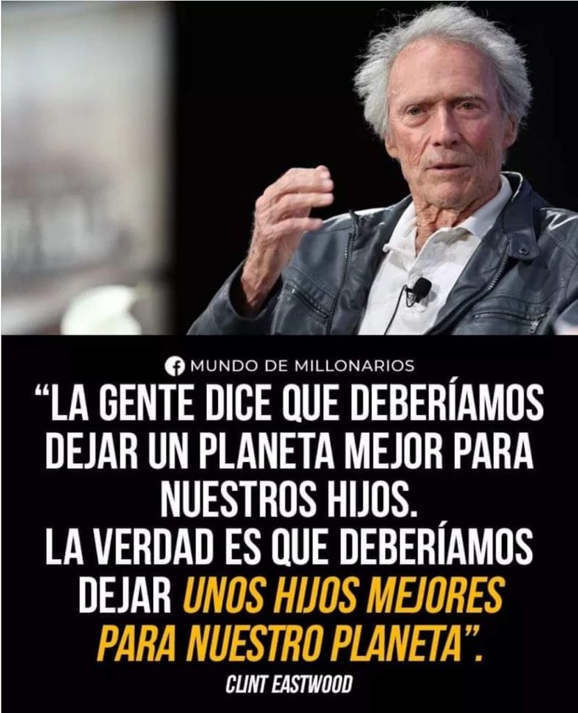 Hoy cumple 93 primaveras el gran Clint Eastwood.
