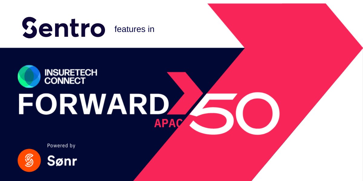 Sentroapp's tweet photo. BIG NEWS - we’ve made it onto the InsureTech Connect Forward50 APAC list! 🏆

The #Forward50, from InsureTech Connect and Sønr Global is an index of incredibly exciting early-stage insurtechs across the APAC region. 

#Insurance #ITCAsia2023 #Insurtech 

https://t.co/fj1LmuritQ https://t.co/5oXXwCdAYd