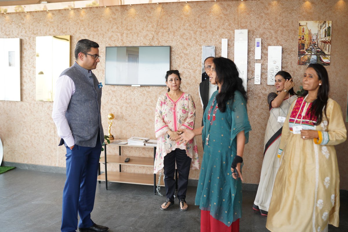 Glimpses from FICCI President Mr <a href="/subhrakantpanda/">Subhrakant Panda</a>'s visit to the FLO Industrial Park in Sultanpur, Hyderabad.