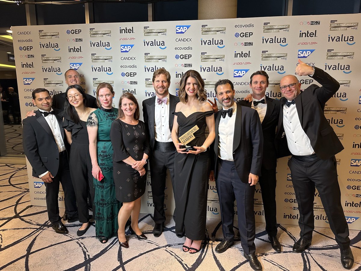 BahigeR's tweet photo. We WON! Couldn’t be prouder of the @Bain teams that helped us win the award for Best Procurement consultancy as voted by 30 CPOs of leading companies! #WPC https://t.co/CE1R74x5L4