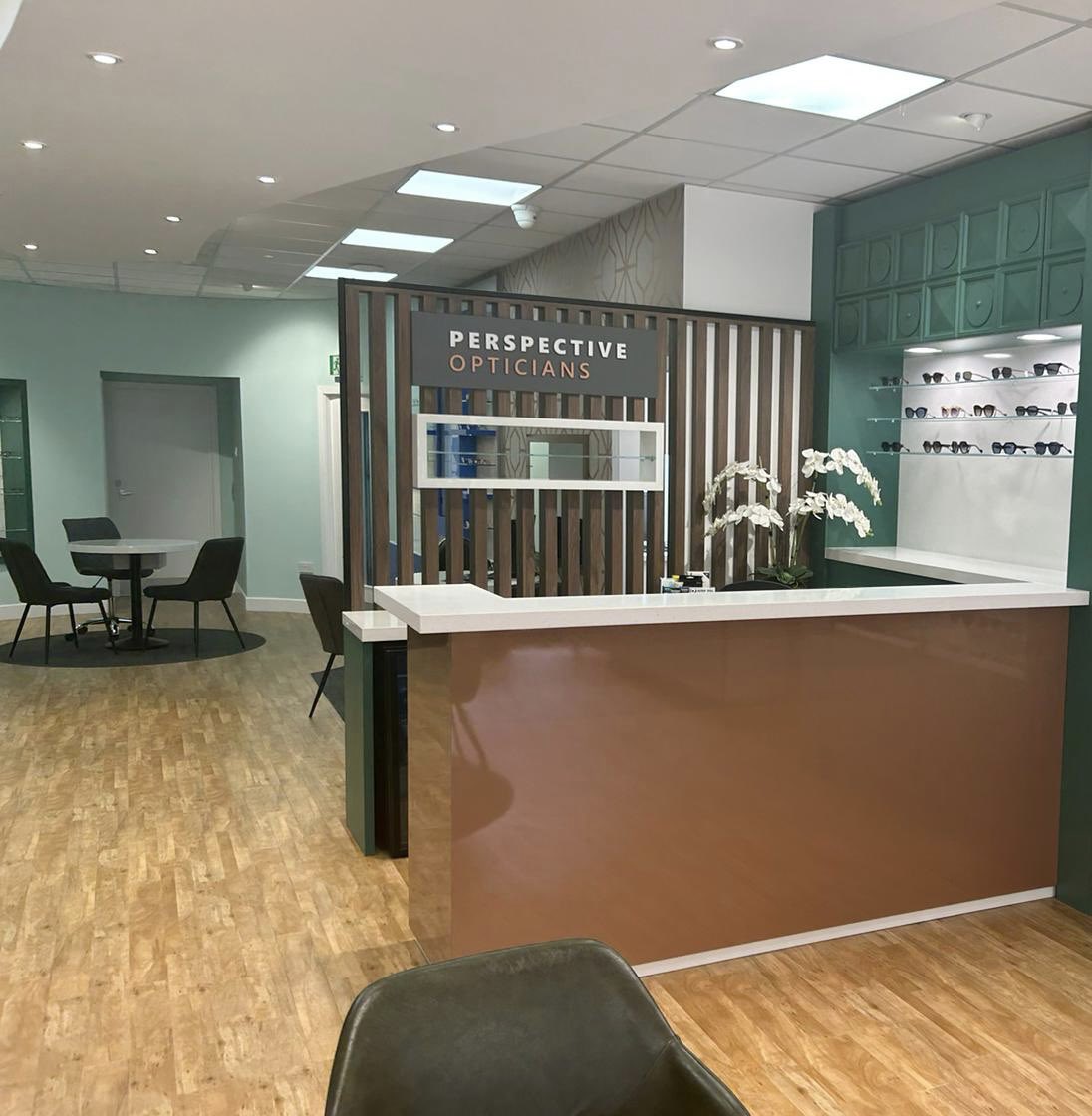 Perspective_Opt's tweet image. 🤎💚 Say #hello to our #new #welcome area. We had lots of ‘WOWS’ yesterday as we opened our doors to  #anewperspective #MakingLifeLookBetter #NewStylingExperience 🤎💚