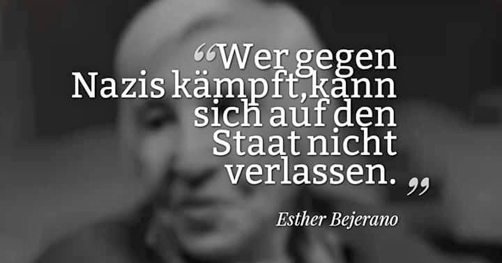 Solidarität mit den Angeklagten im #AntifaOst Verfahren, wir denken an euch, wir stehen hinter euch. Es geht uns nicht um schuldig oder unschuldig. #freelina #linae