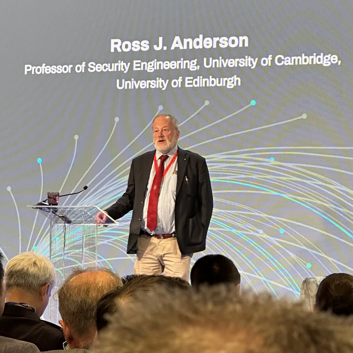 AlexMartin's tweet photo. Some brilliantly interesting speakers this morning at #CyCon23 — stories to follow soon at @TheRecord_Media! https://t.co/R3soTbo03J