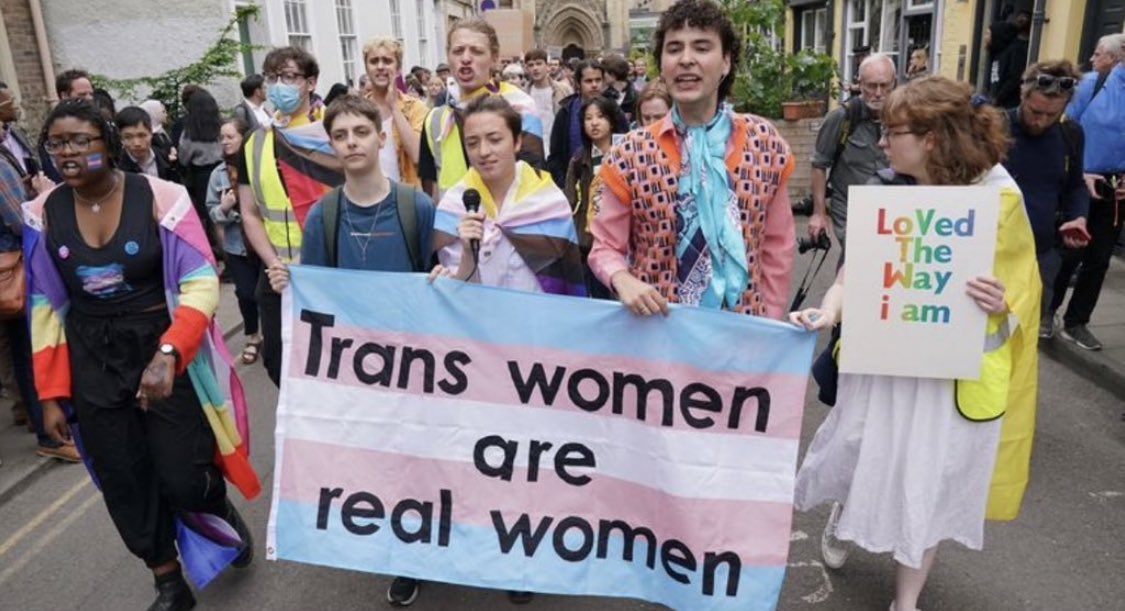 Trans women are men.