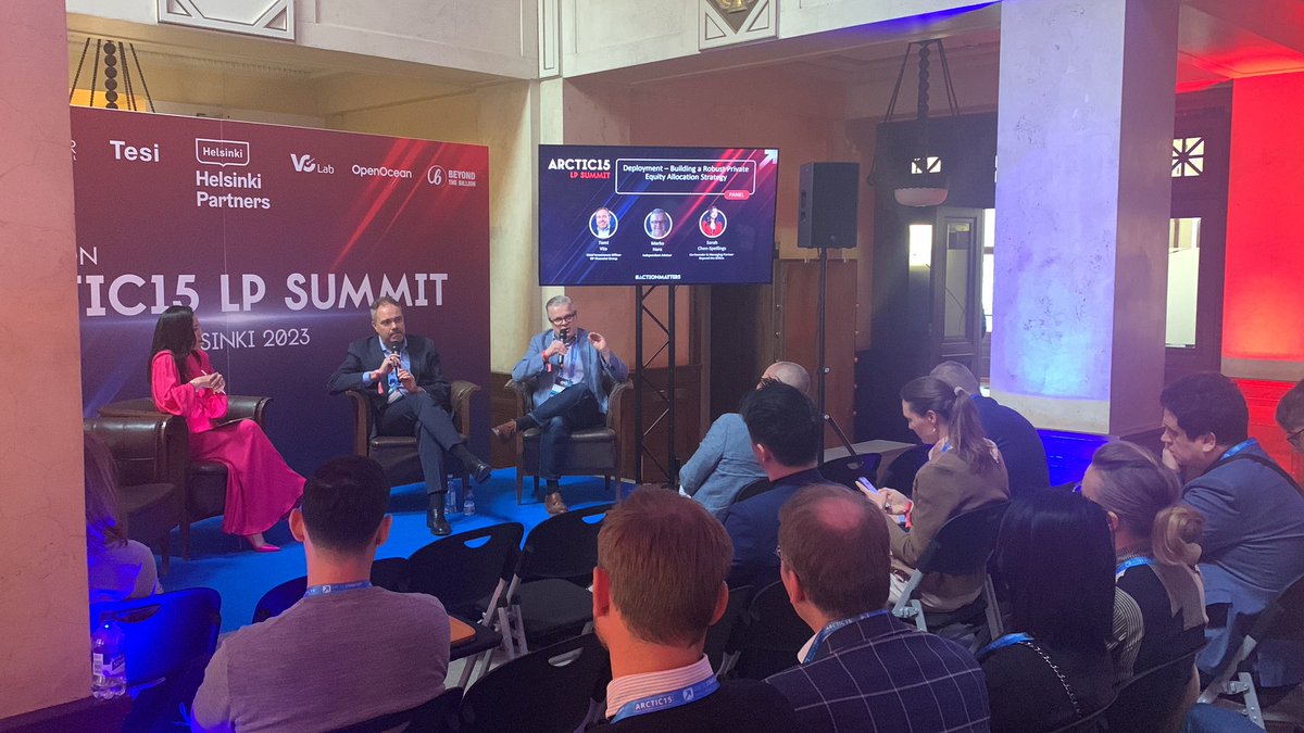 vesa_riihimaki's tweet photo. @arcticstartup  #LPtrack today with lots of interesting panels and networking https://t.co/cohWytWK7v