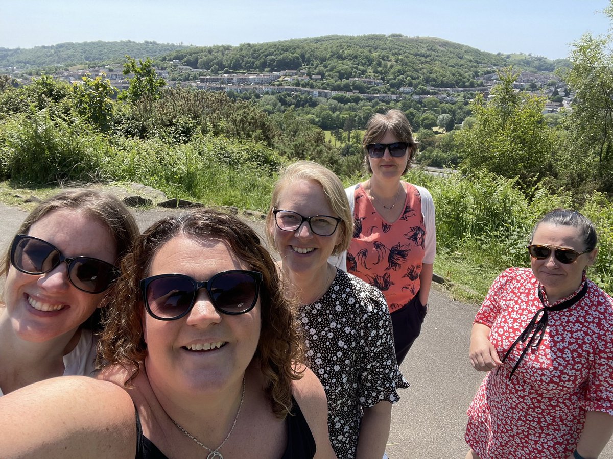 Lovely lunchtime stroll around ponty common today. Even through we have finally completed the #ctmbigteamchallenge we are continuing to keep our steps up……can we complete the challenge twice 🤔