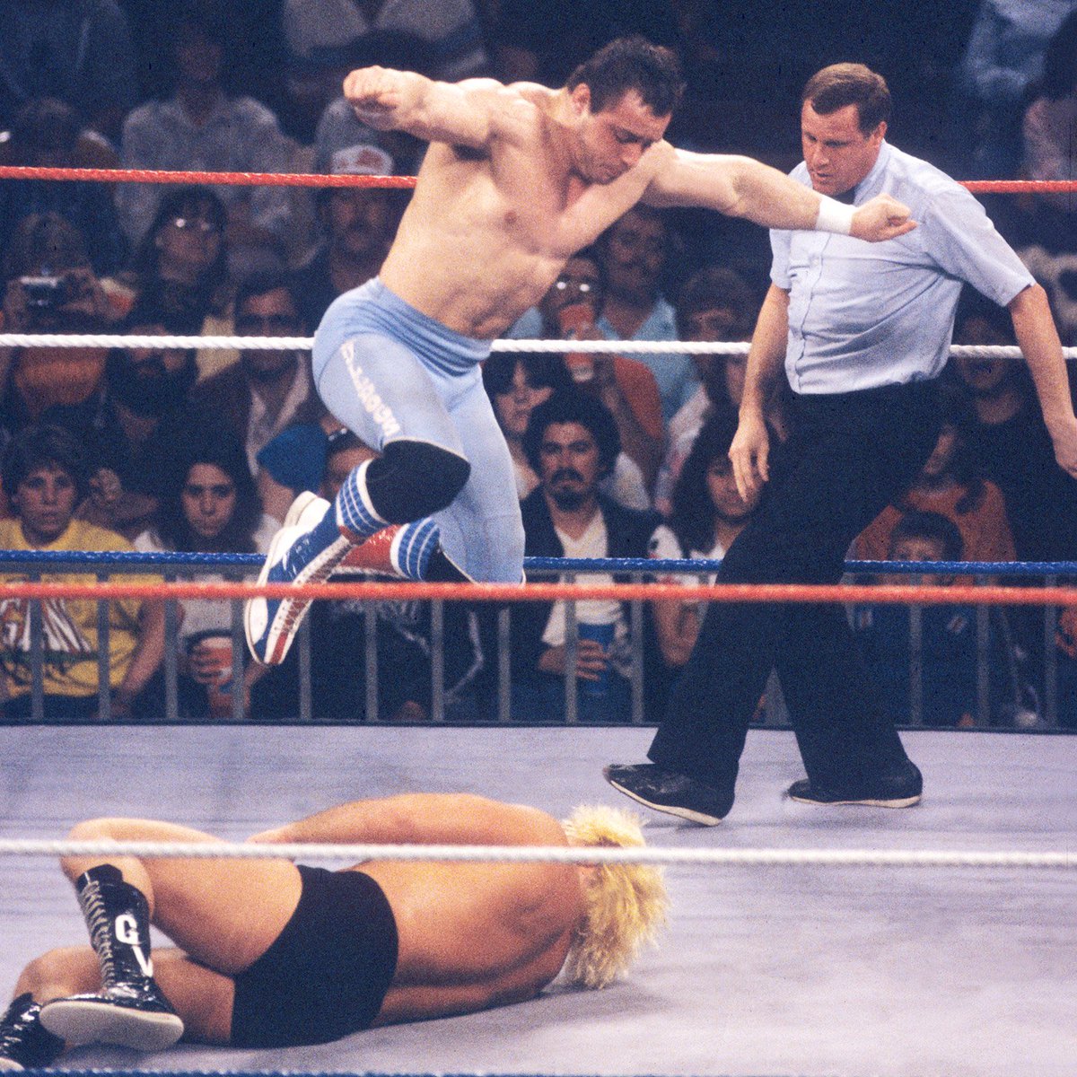 📸 WWF Action Shot! #WWF #WWE #Wrestling #DynamiteKid