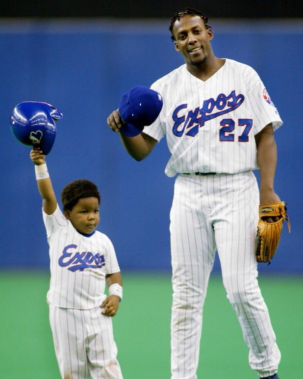 Pretty sure this photo was taken the last time I was at a MLB game. Was fun seeing him last night in action...and <a href="/BlueJays/">Toronto Blue Jays</a> won. Team now 2-0 with me in attendance. <a href="/BlueJays/">Toronto Blue Jays</a> open to discuss terms of my role as teams official  good luck charm. 🤣🤣🤣#GoJaysGo