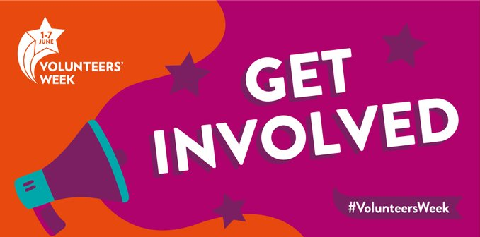 One day to go to the start of #VolunteersWeek 2023.  It's all about celebrating and thanking those who give up their time to make a difference. Click the link for resources and ideas to help you make the week as special as possible.
#BrumVolunteers
bit.ly/3oHdMNi