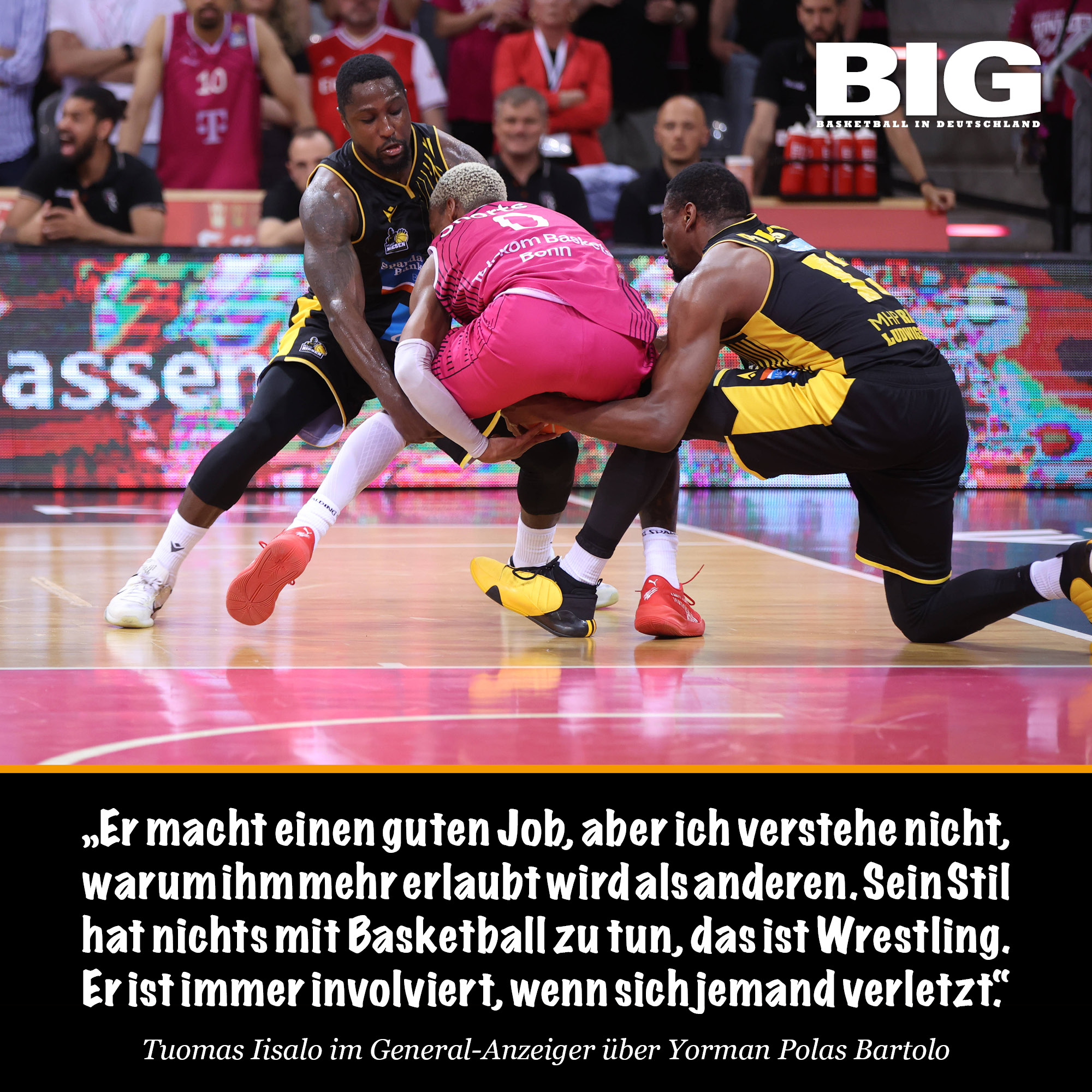 BIG Basketball in Deutschland on Twitter "Vor dem zweiten HalbfinalDuell zwischen den