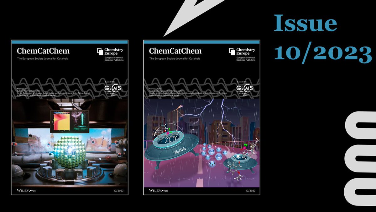 📢 Issue 10 is out: bit.ly/CCTC_10_2023

Including covers by Supareak Praserthdam and Santiago Vaillard (@gqoa_Intec).     

Featuring @CatSusGroup_ITQ, @CCI_Cardiff, @MartaCFigueired, @AlexandrovLab, @FrdricGeorgesF1, @Bweckhuysen, @Pauline_adler_ & @Smietana_M​ and more.