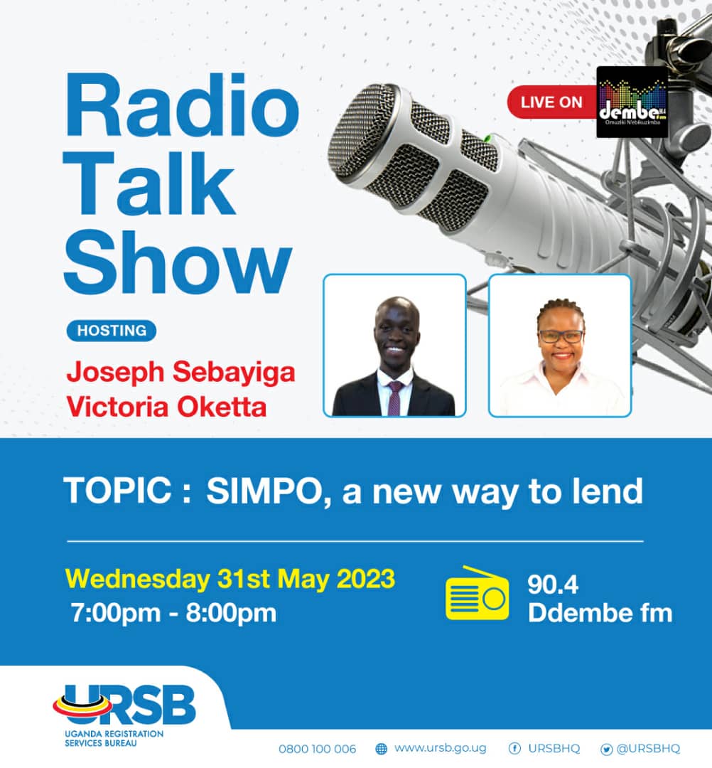 Tune into <a href="/DembeFm/">90.4 Dembe FM</a> today at 7pm as they host Joseph Sebayiga and Victoria Oketa.

Topic: #SIMPO, a new way to lend money 💸.

Don't miss out on this informative discussion!